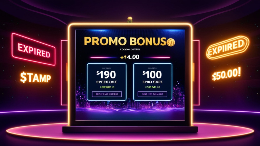 Aktuelle Casino-Aktionen und abgelaufene Codes auf einer Bonusübersicht
