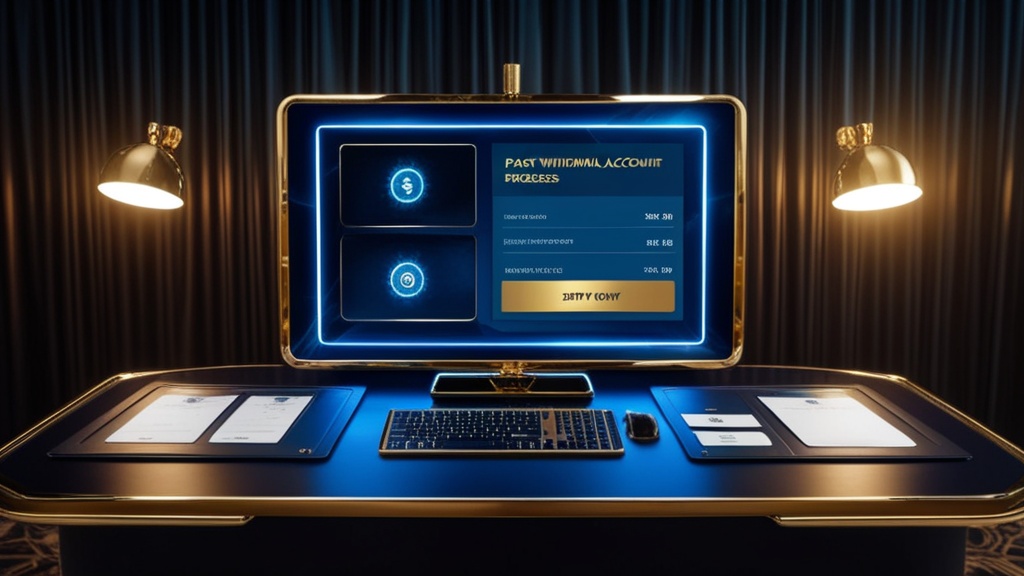 Dokumente und Kontoprüfung für eine schnelle Auszahlung im Casino-Design